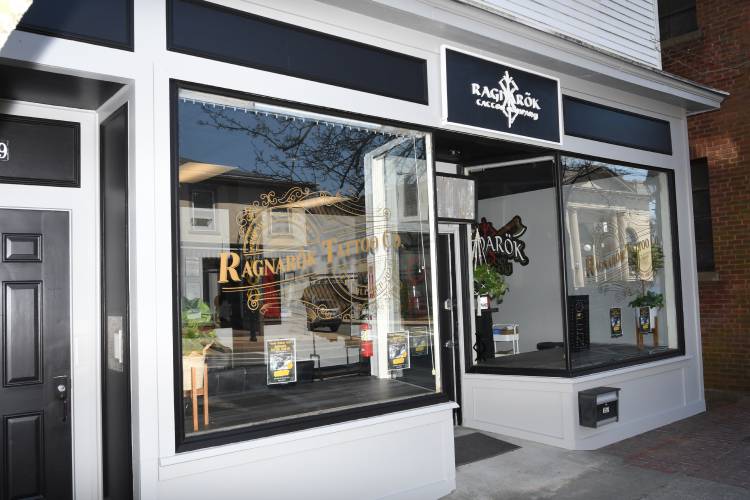 Ragnarok Tattoo at 357 Main St. in Athol is cited as a model for a traditional storefront.