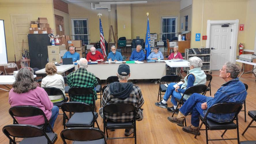Phillipston residents attended a public information meeting held Thursday, Oct. 12, by the Community Preservation Committee to discuss possible uses for the town’s CPA funds.